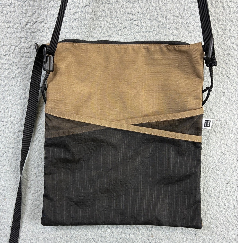 Uniqlo TERG Helinox Sacoche Crossbody Bag Unisex OS Brown Gorpcore Utility